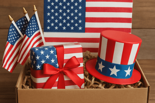 4th of July Gift Ideas Patriotic Gift Boxes for Family Friends