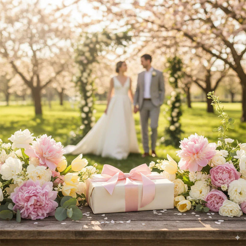 Spring Wedding Gift Guide Romantic Practical Gift Ideas