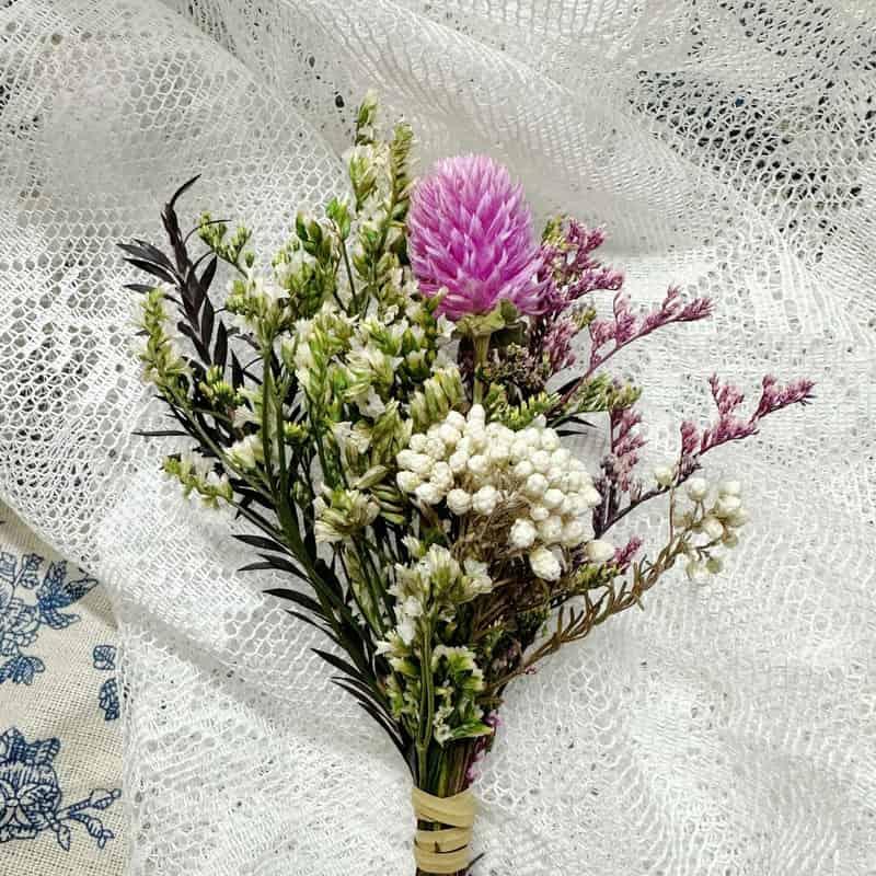 Mini Dried Flower Bouquet