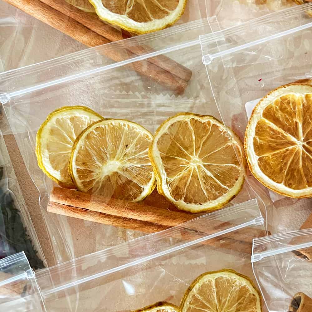 12-Pack Assorted Fruit Tea Gift Box, Spiced Tea and Cinnamon Set, Loose Leaf Black Tea, Fruit Infusion Kit, Cozy Care Package for Her