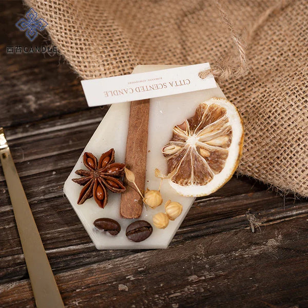 Lemon & Cinnamon Botanical Wax Sachet