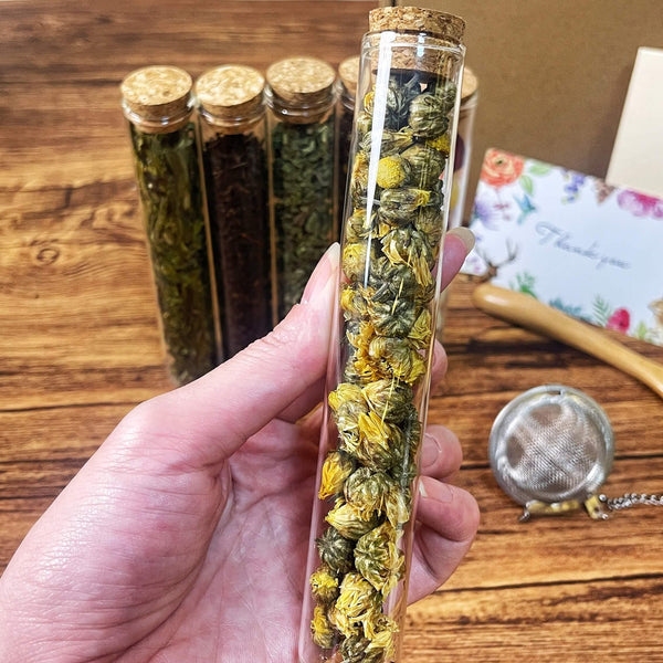Luxury Tea Sampler Gift Set – 12 Loose Leaf Herbal Teas for Lovers