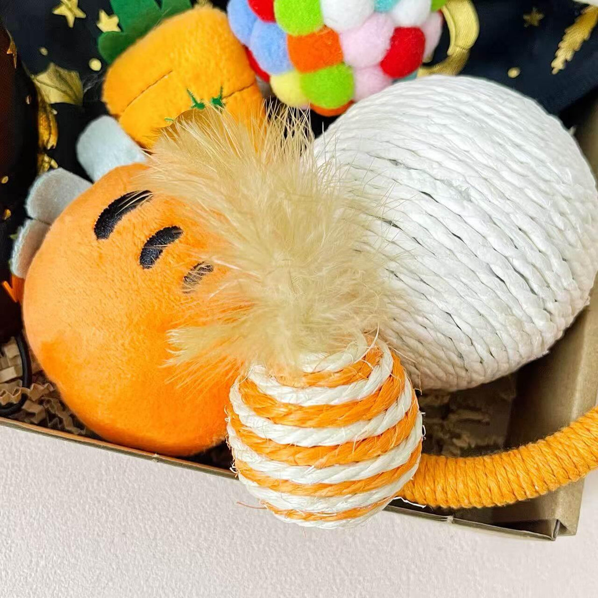Halloween Pet Costume Set – Witch Hat, Cape & Toys for Dogs or Cats