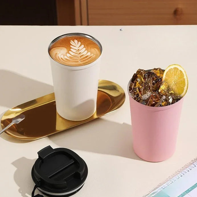 On-the-Go Insulated Coffee Tumbler (13.5 oz)