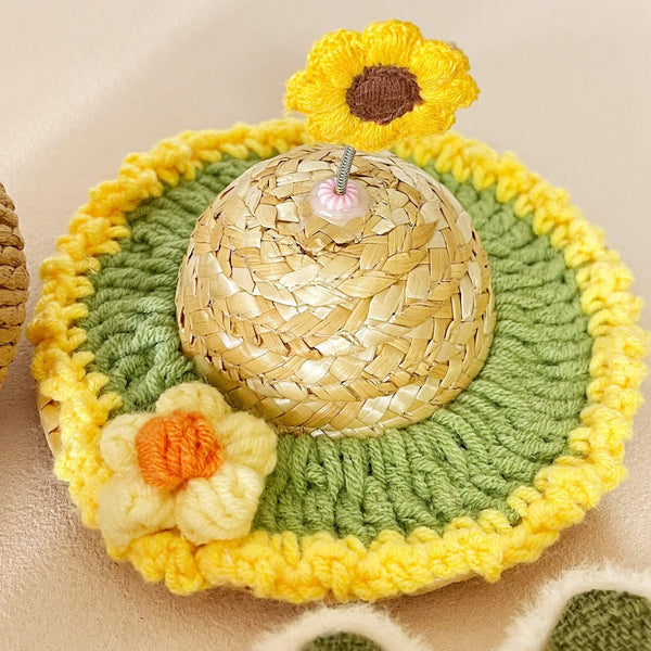 Interactive Cat Toy Gift Box – Mint Toys & Sunflower Hat
