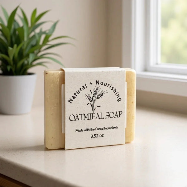 Oatmeal, Milk & Honey Artisanal Soap Bar
