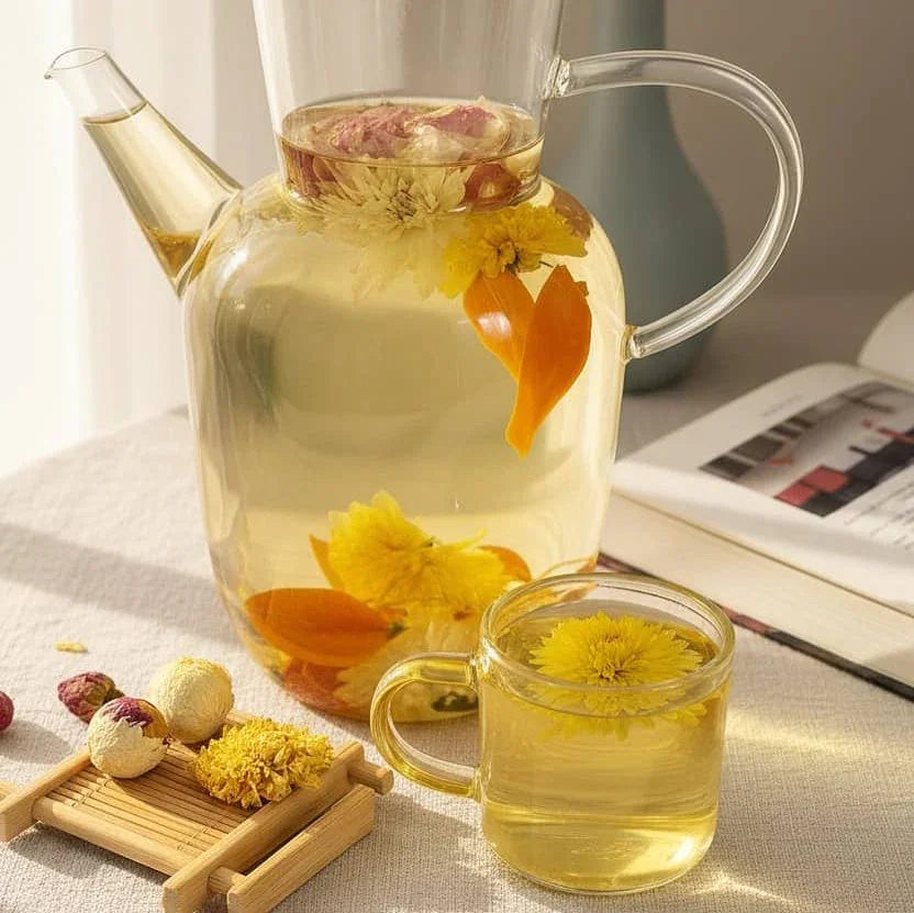 Luxury Tea Sampler Gift Set – 12 Loose Leaf Herbal Teas for Lovers