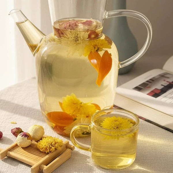 Luxury Tea Sampler Gift Set – 12 Loose Leaf Herbal Teas for Lovers