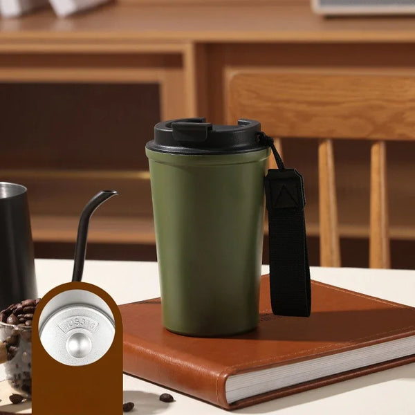 On-the-Go Insulated Coffee Tumbler (13.5 oz)