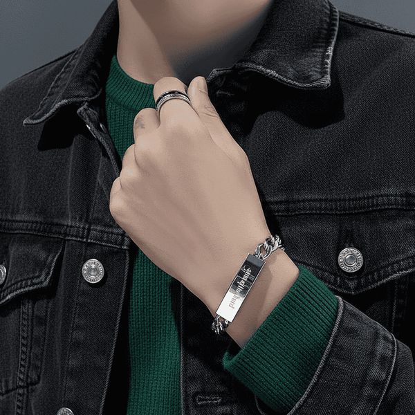 Personalized Tea Gift Box | Engraved Bracelet, Cozy Care Package