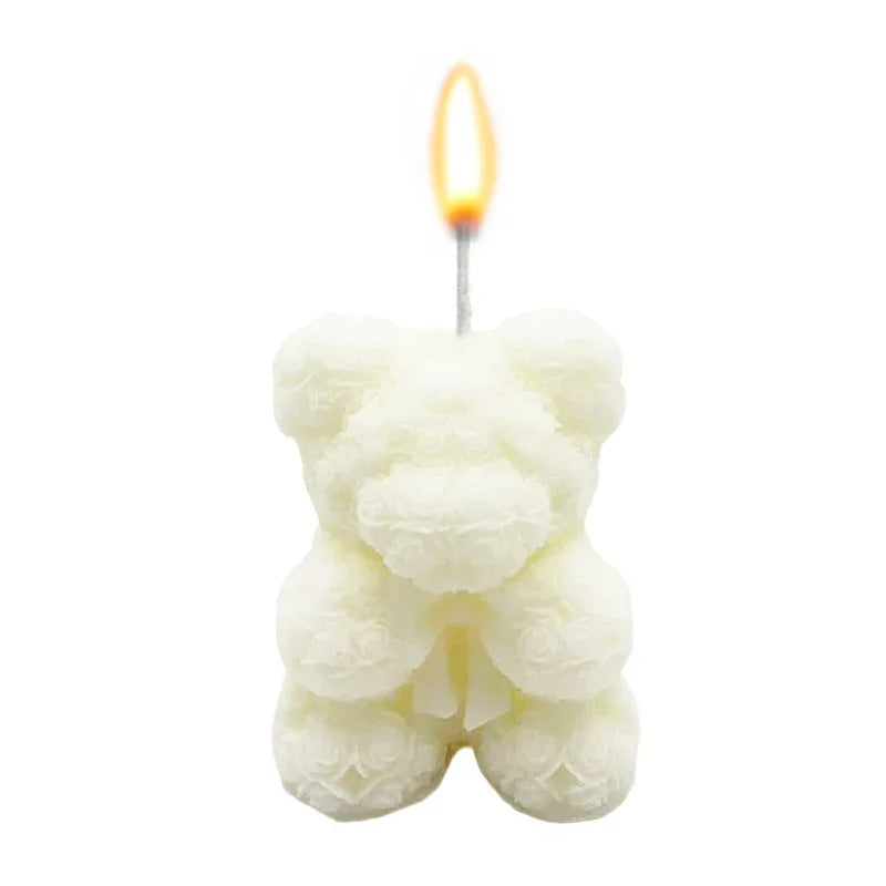 Adorable Knit Bear Scented Candle