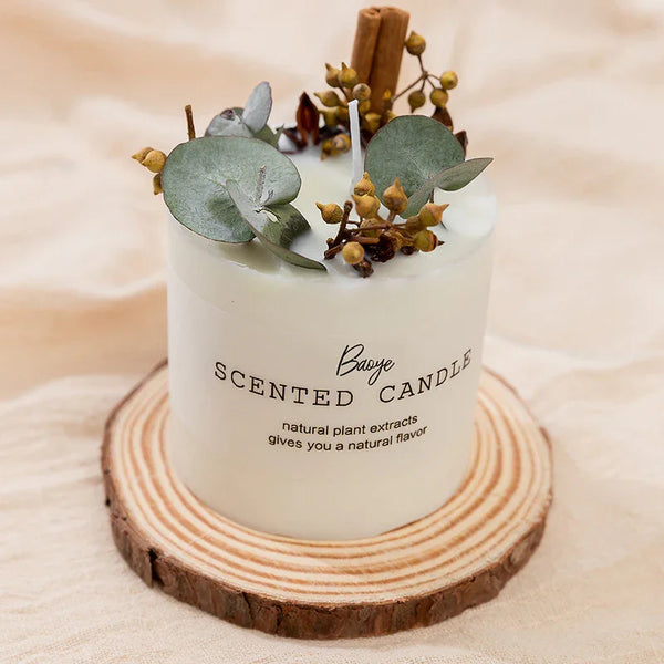 Botanical Garden Topped Soy Candle