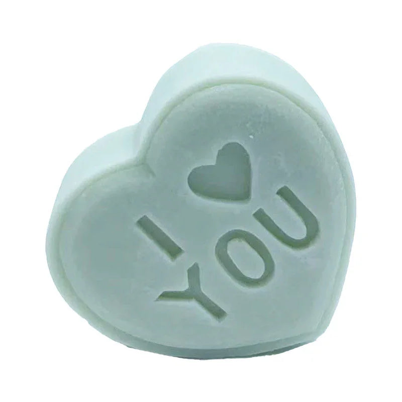 "I Love You" Conversation Heart Candle