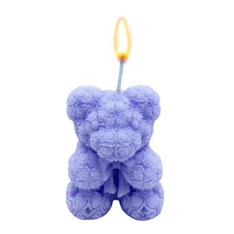 Adorable Knit Bear Scented Candle