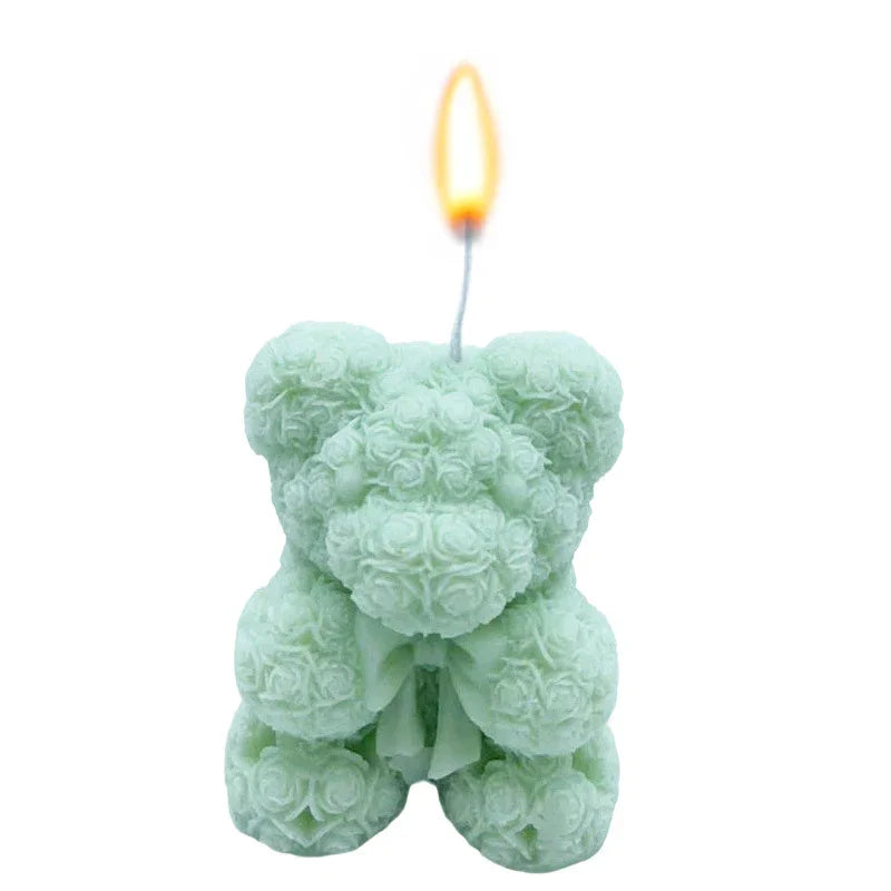 Adorable Knit Bear Scented Candle