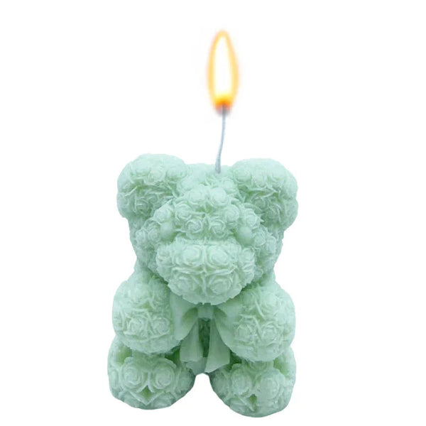 Adorable Knit Bear Scented Candle
