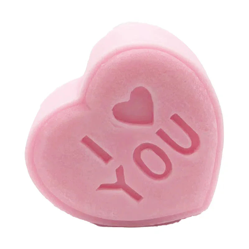 "I Love You" Conversation Heart Candle