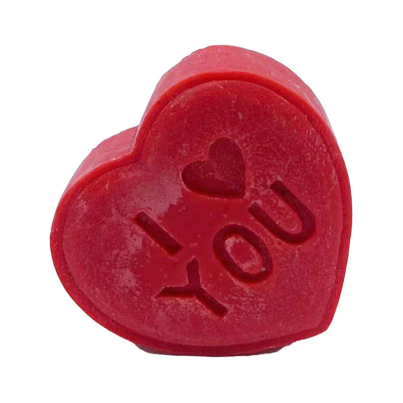 "I Love You" Conversation Heart Candle