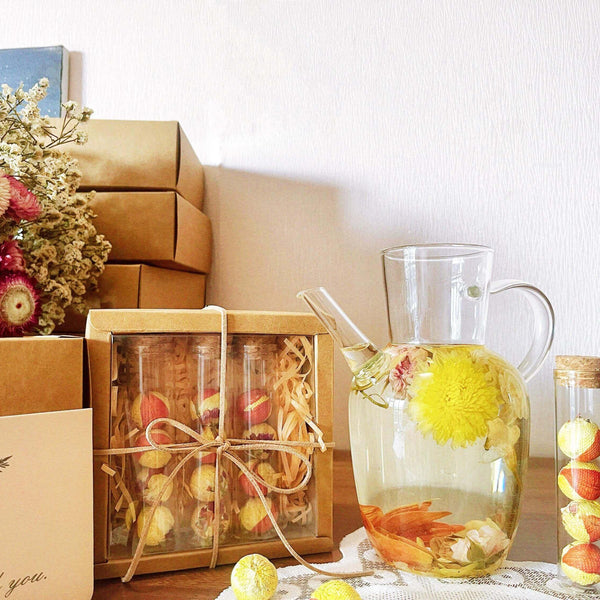 Blooming Tea Gift Set – 10 Flavors of Handcrafted Tea Flower Balls