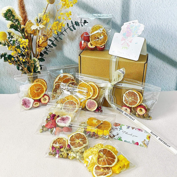 Fruit Tea Sampler Gift Set – 10 Vegan Herbal Blends Collection