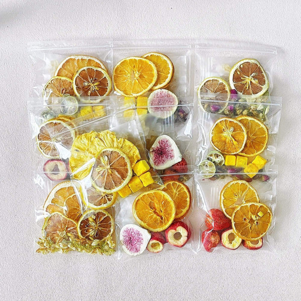 Fruit Tea Sampler Gift Set – 10 Vegan Herbal Blends Collection