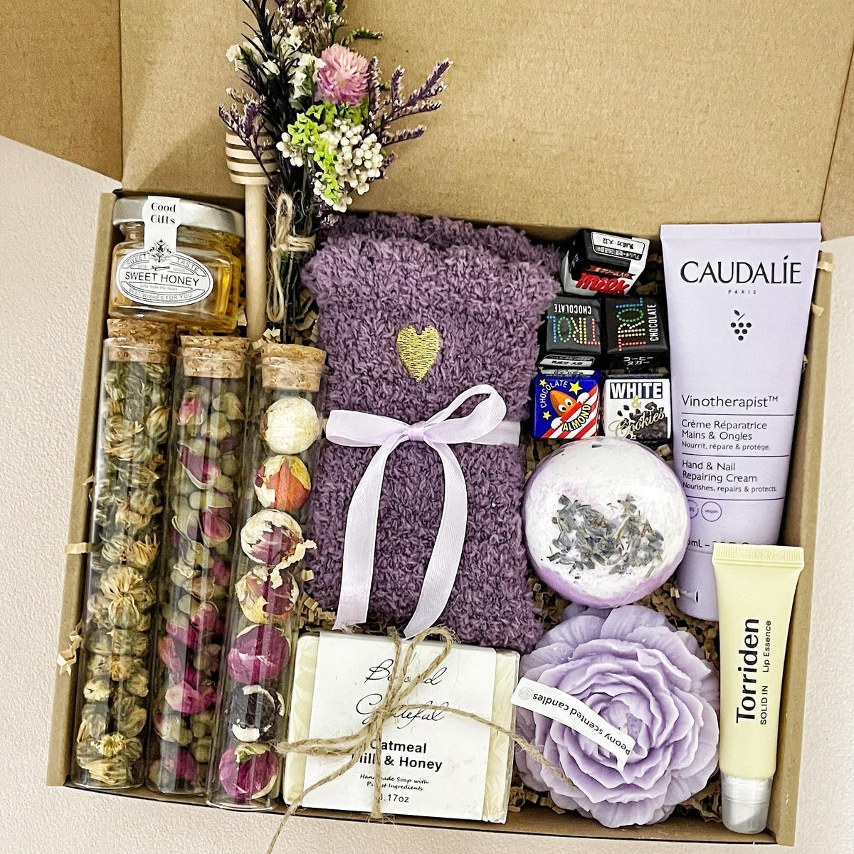 Spa Gift Box for Women – Relaxing Self-Care Kit for Birthday & Wellness
