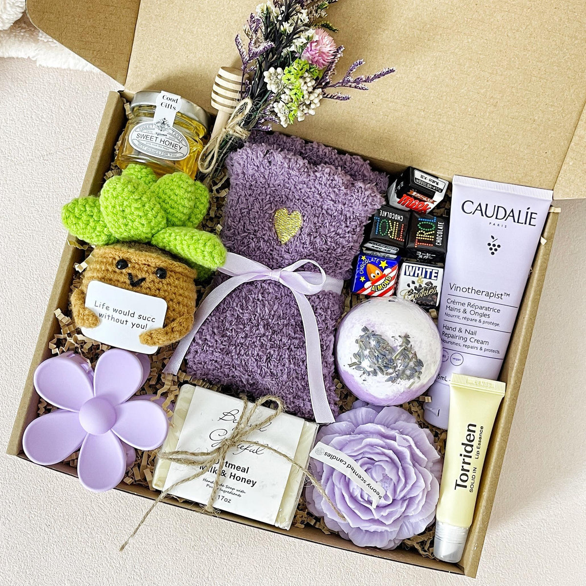 Spa Gift Box for Women – Relaxing Self-Care Kit for Birthday & Wellness