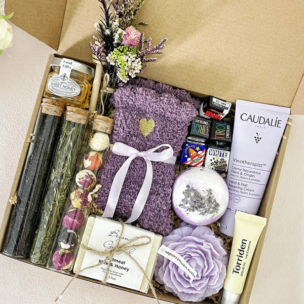 Spa Gift Box for Women – Relaxing Self-Care Kit for Birthday & Wellness