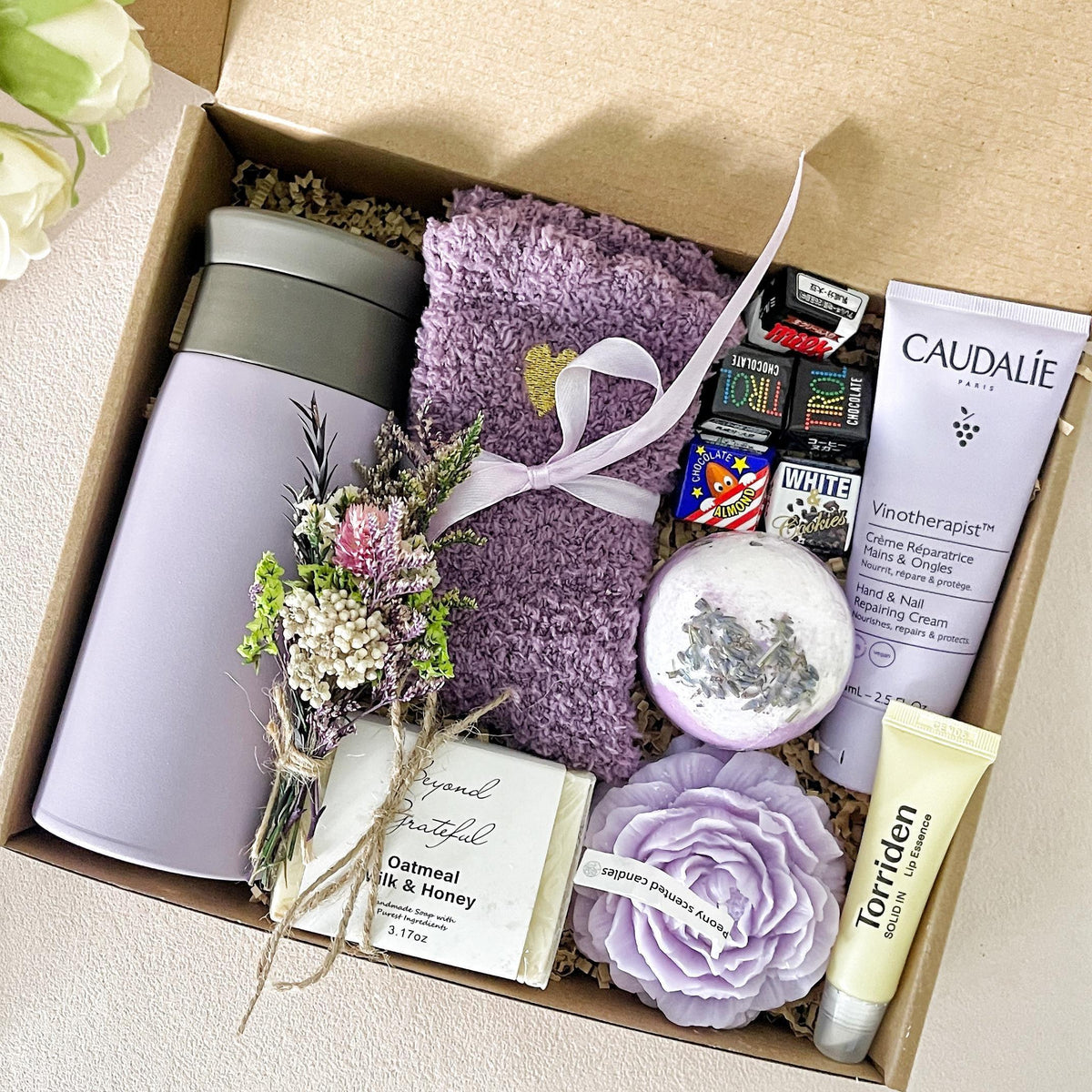 Spa Gift Box for Women – Relaxing Self-Care Kit for Birthday & Wellness